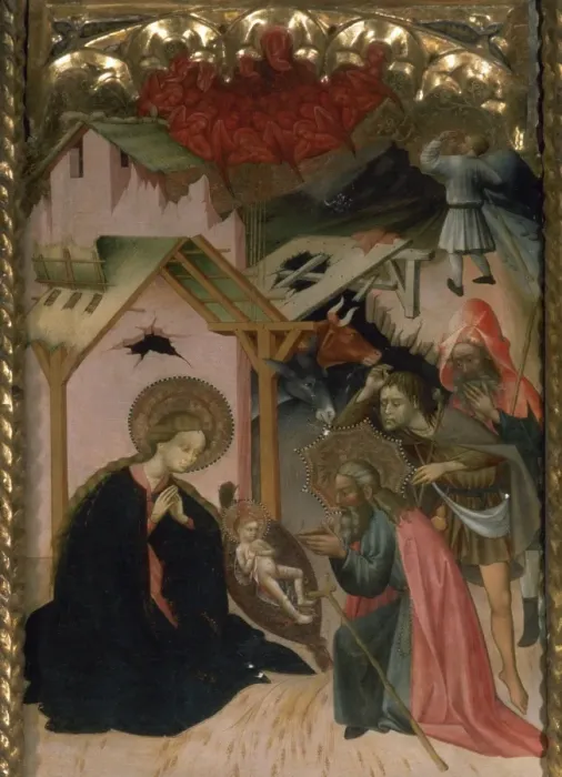Framed Print : Gothic. Spain. Altarpiece of the Virgin of Escala by Joan An Framed Print : Gothic. Spain. Altarpiece of the Virgin of Escala by Joan An