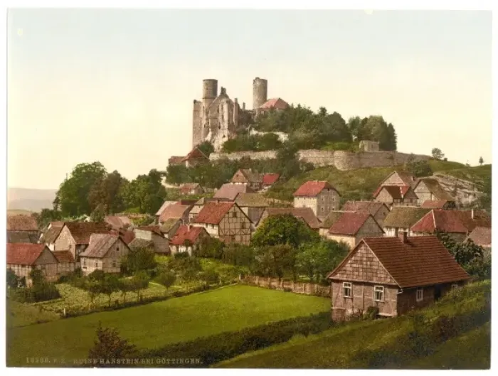 Framed Print : Gottingen Hanstein Ruin, Hanover (i. e. Hannover), Germany Framed Print : Gottingen Hanstein Ruin, Hanover (i. e. Hannover), Germany