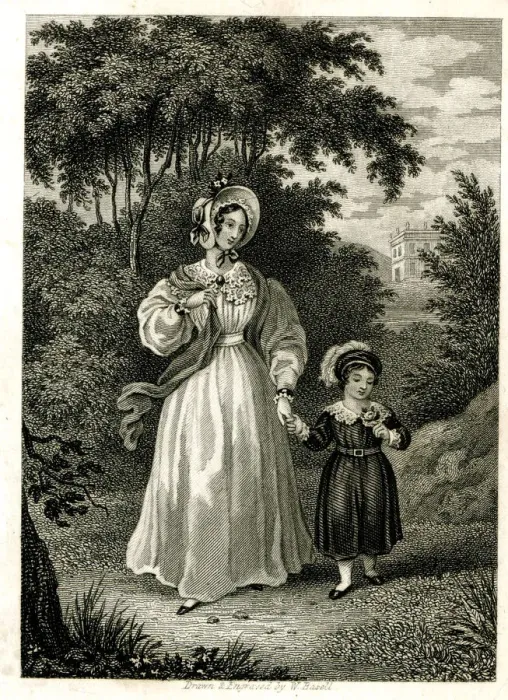 Framed Print : The Governess Framed Print : The Governess