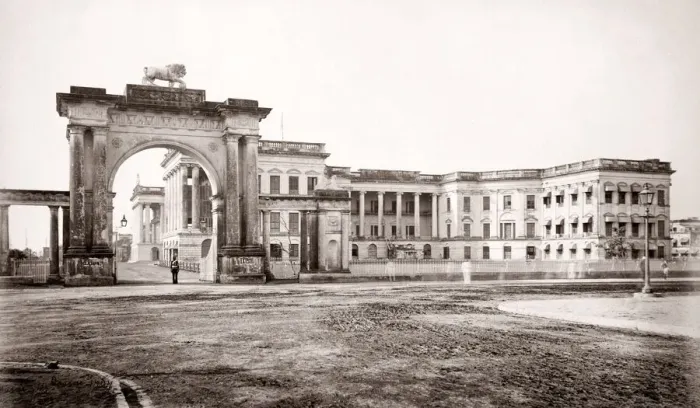 Framed Print : Government House, Calcutta, Kolkata, India, 1860 s Framed Print : Government House, Calcutta, Kolkata, India, 1860 s