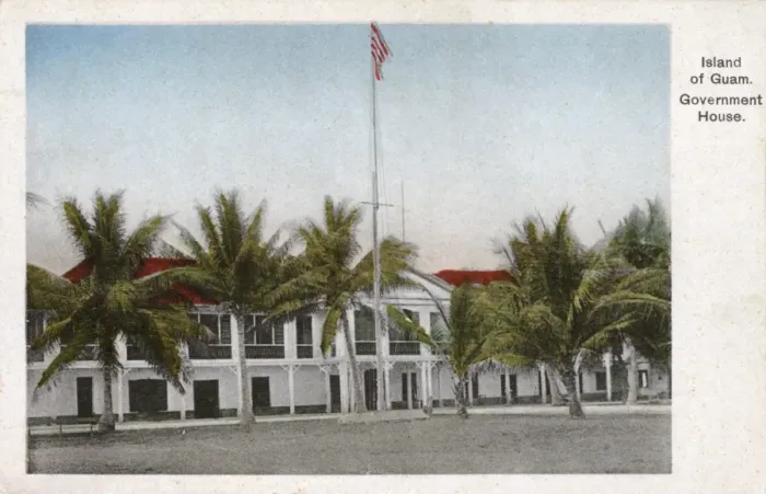 Framed Print : Government House, Guam
