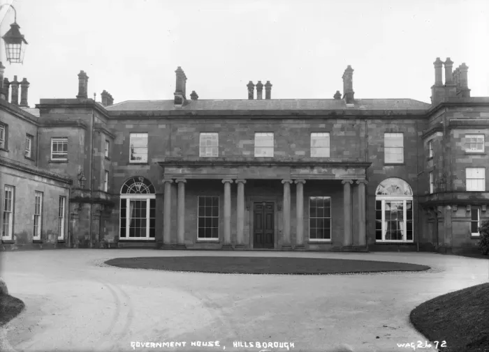 Framed Print : Government House, Hillsborough Framed Print : Government House, Hillsborough