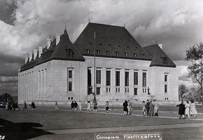 Framed Print : Government office building