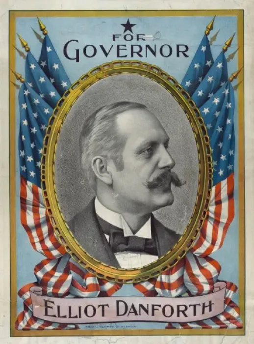 Framed Print : For Governor Elliot Danforth Framed Print : For Governor Elliot Danforth