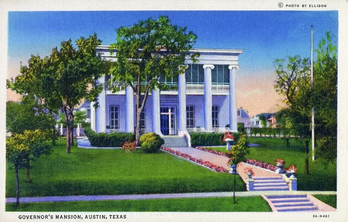 Framed Print : The Governor's Mansion, Austin, Texas, USA Framed Print : The Governor's Mansion, Austin, Texas, USA