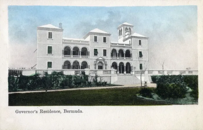 Framed Print : The Governors Residence, Bermuda Framed Print : The Governors Residence, Bermuda