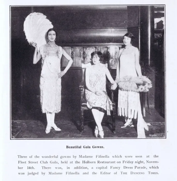 Framed Print : Three gowns from Fifinella, 1924 Framed Print : Three gowns from Fifinella, 1924