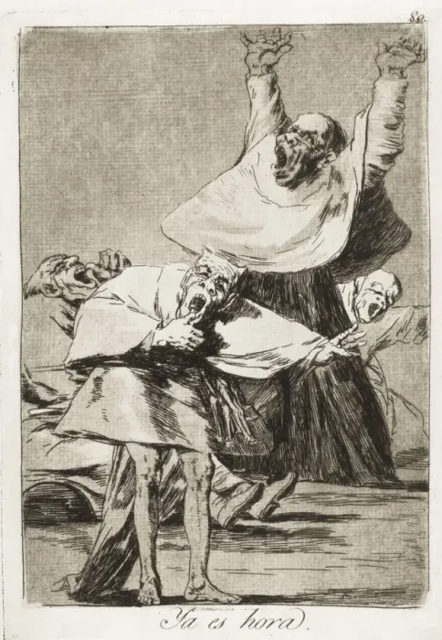Framed Print : GOYA Y LUCIENTES, Francisco de (1746-1828). It Framed Print : GOYA Y LUCIENTES, Francisco de (1746-1828). It