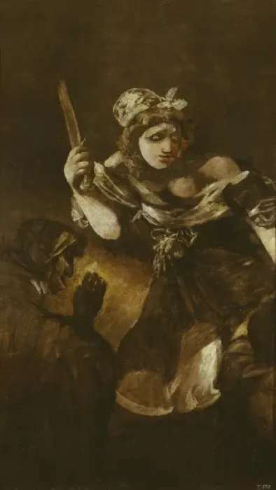 Framed Print : GOYA Y LUCIENTES, Francisco de (1746-1828). Judith Framed Print : GOYA Y LUCIENTES, Francisco de (1746-1828). Judith