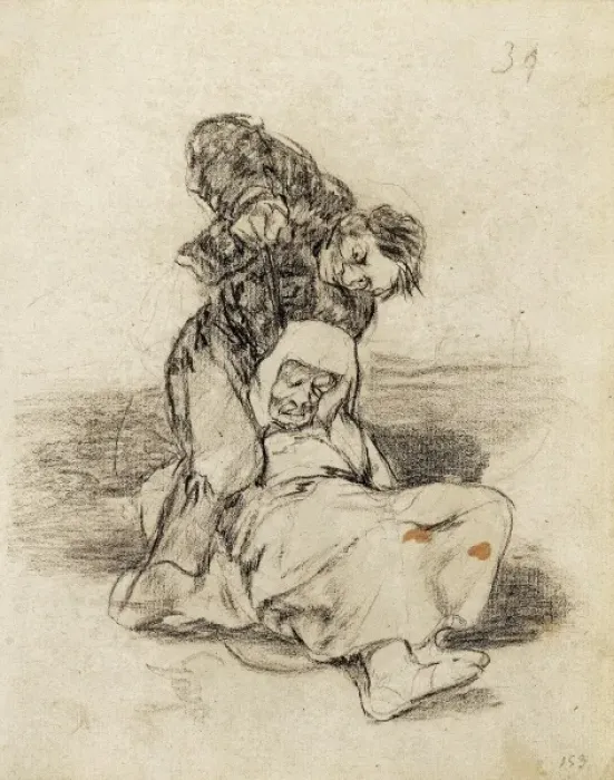 Framed Print : GOYA Y LUCIENTES, Francisco de (1746-1828). Loco Framed Print : GOYA Y LUCIENTES, Francisco de (1746-1828). Loco
