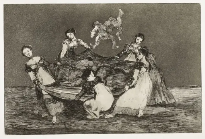 Framed Print : GOYA Y LUCIENTES, Francisco de (1746-1828). Proverbs Framed Print : GOYA Y LUCIENTES, Francisco de (1746-1828). Proverbs