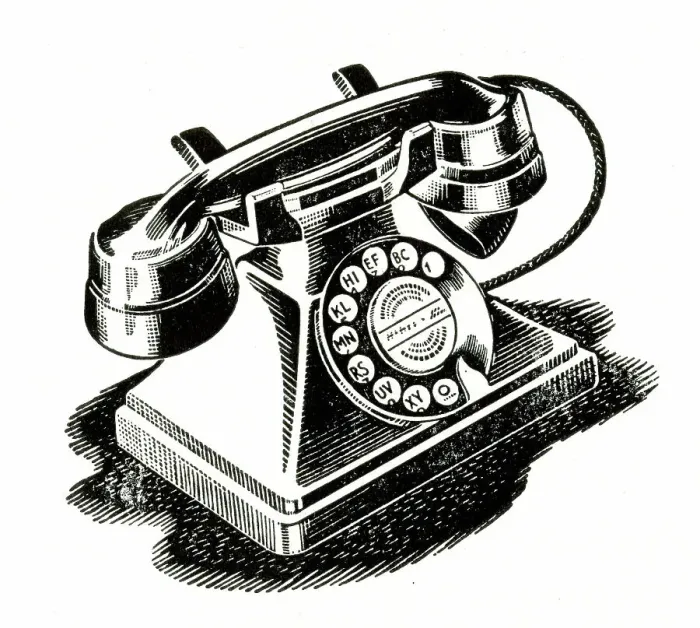 Framed Print : GPO Bakelite telephone with dial Framed Print : GPO Bakelite telephone with dial