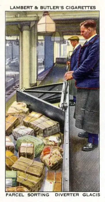 Framed Print : Gpo Parcel Sorting Framed Print : Gpo Parcel Sorting