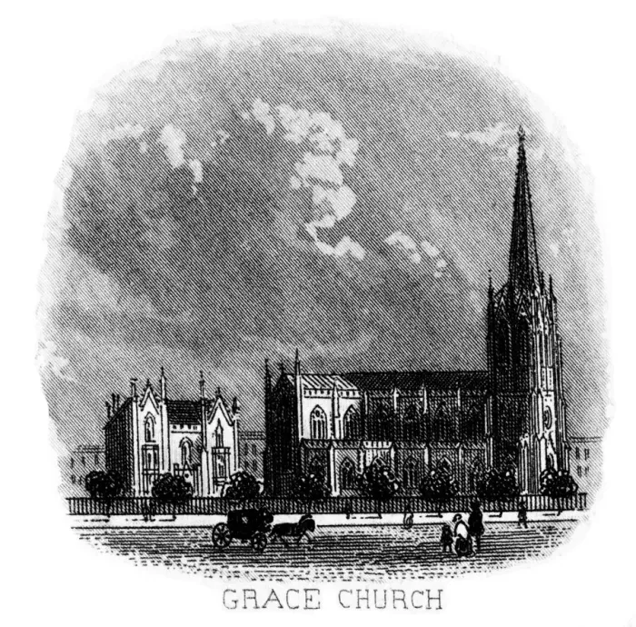 Framed Print : Grace Church, New York City, USA Framed Print : Grace Church, New York City, USA