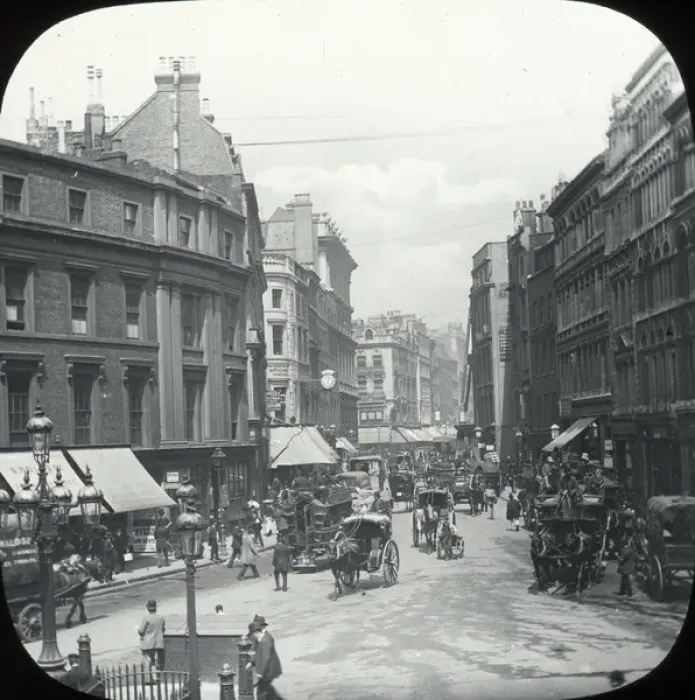 Framed Print : Gracechurch street Framed Print : Gracechurch street