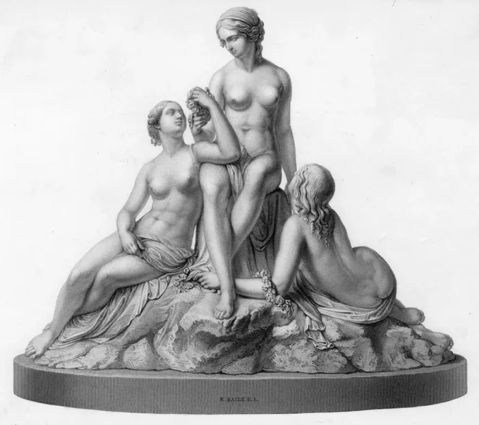 Framed Print : THE GRACES Framed Print : THE GRACES