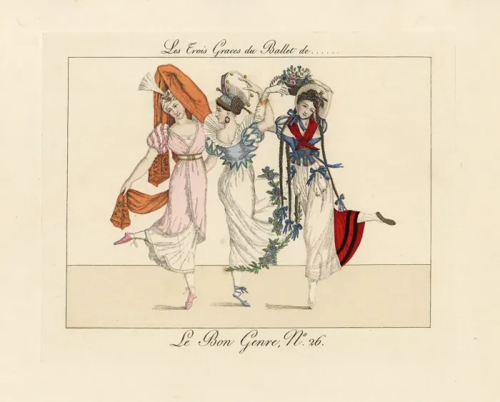 Framed Print : Three graces of the Ballet of Framed Print : Three graces of the Ballet of