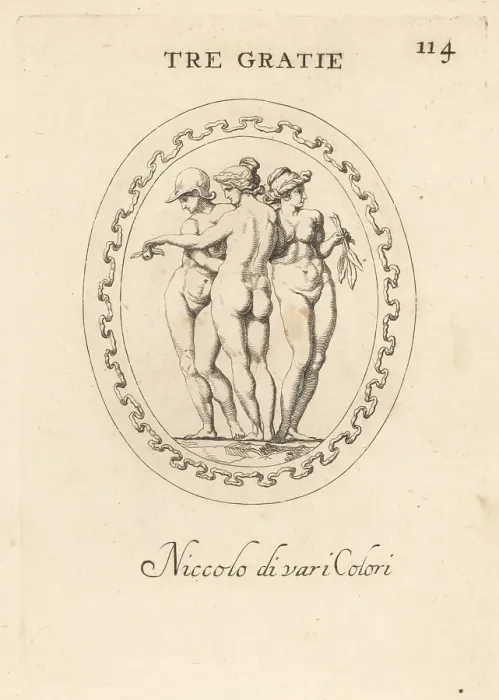 Framed Print : The Three Graces: Pallas Athena, Juno and Venus Framed Print : The Three Graces: Pallas Athena, Juno and Venus