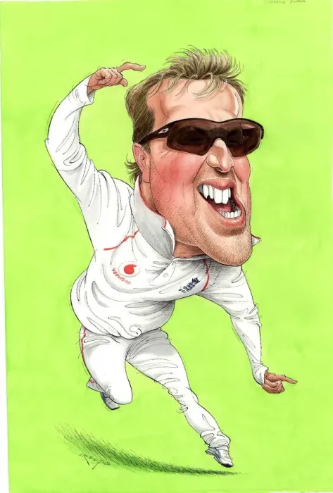 Framed Print : Graeme Swann - England cricketer Framed Print : Graeme Swann - England cricketer