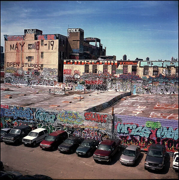 Graffiti and cars New York