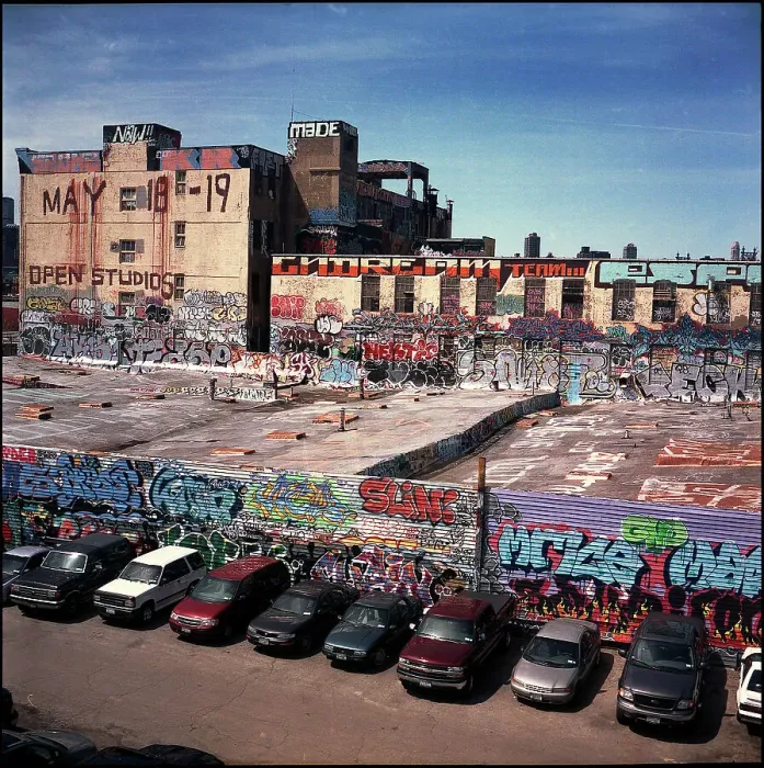 Framed Print : Graffiti and cars New York Framed Print : Graffiti and cars New York
