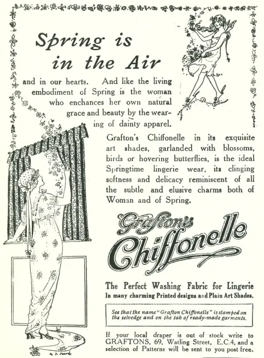 Framed Print : Grafton's Chiffonelle Advertisement Framed Print : Grafton's Chiffonelle Advertisement