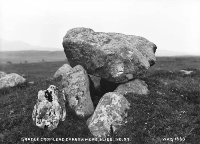 Framed Print : Grague Cromlech, Carrowmore, Sligo. No. 37 Framed Print : Grague Cromlech, Carrowmore, Sligo. No. 37