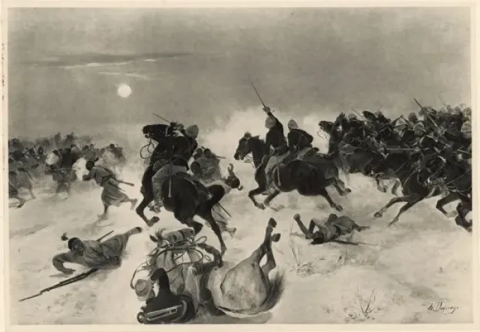 Framed Print : Graham Defeats Arabi Framed Print : Graham Defeats Arabi