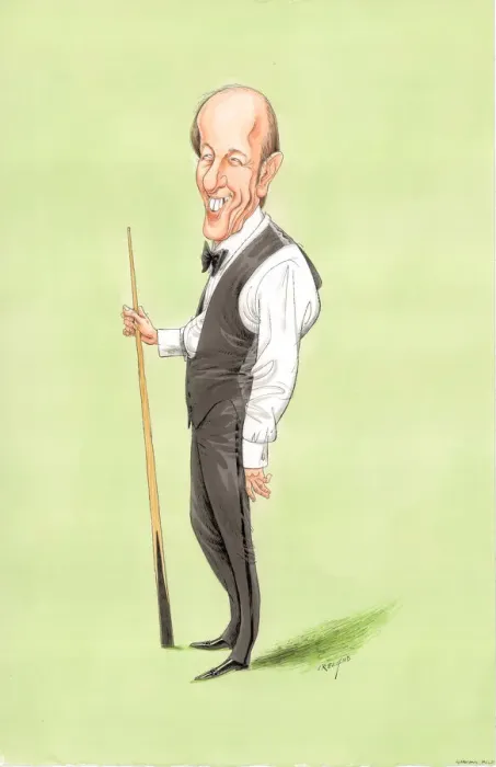 Framed Print : Graham Miles - Snooker Player Framed Print : Graham Miles - Snooker Player