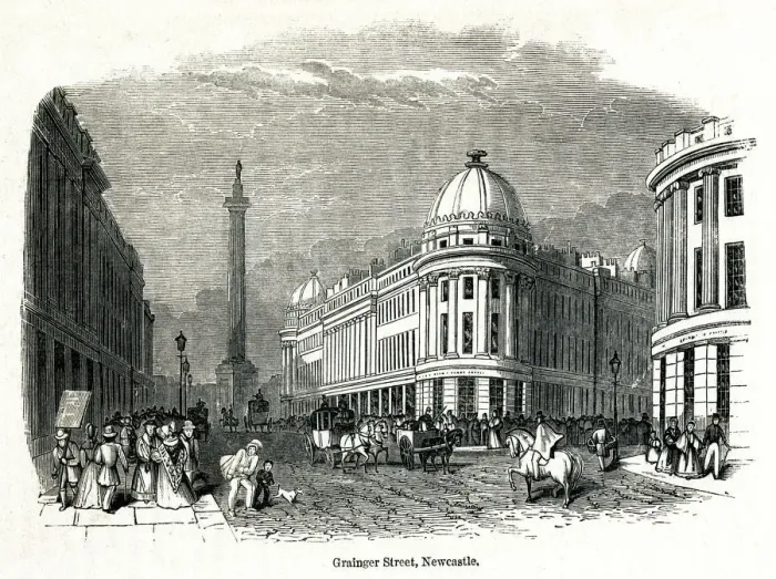 Framed Print : Grainger Street, Newcastle upon Tyne Framed Print : Grainger Street, Newcastle upon Tyne