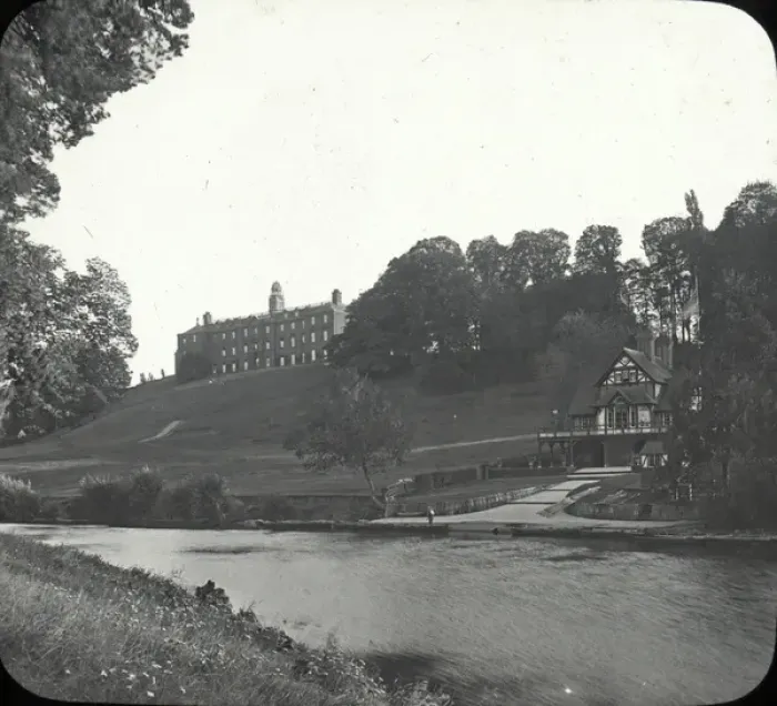 Framed Print : Grammar School Shrewsbury Framed Print : Grammar School Shrewsbury