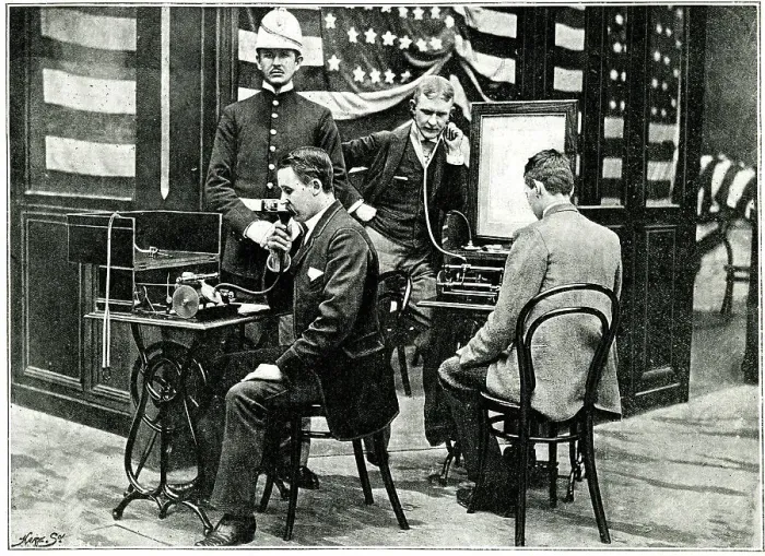 Framed Print : Gramophone, United States, Paris Exhibition of 1889 Framed Print : Gramophone, United States, Paris Exhibition of 1889