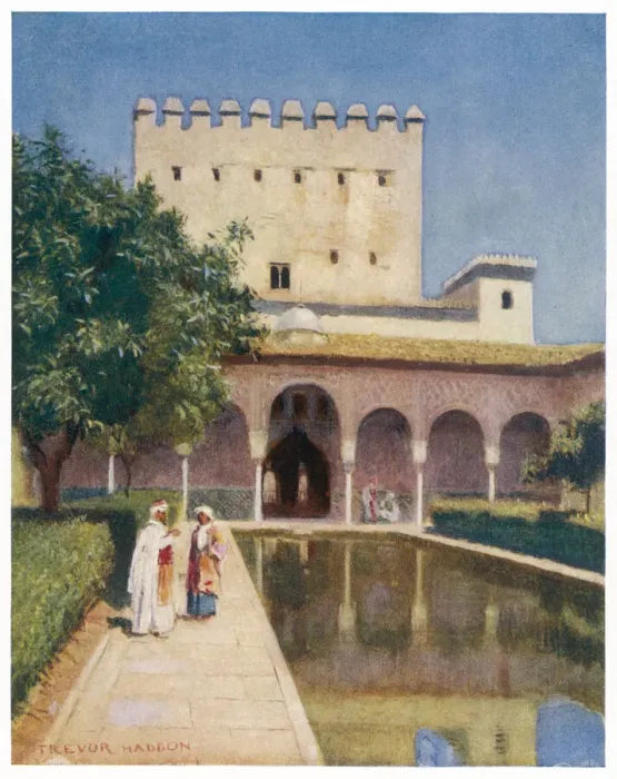Framed Print : GRANADA / ALHAMBRA TOWER Framed Print : GRANADA / ALHAMBRA TOWER