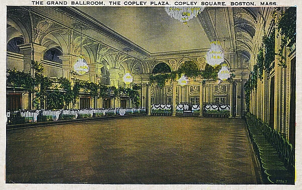 Grand Ballroom, Copley Plaza, Boston, Mass, USA