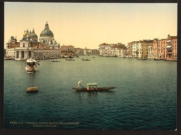 The Grand Canal, Santa Maria della Salute, Venice, Italy