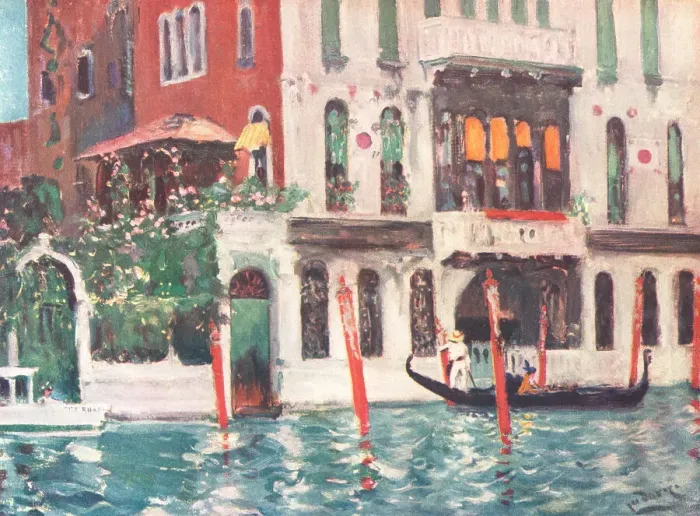 Framed Print : On The Grand Canal, Venice Framed Print : On The Grand Canal, Venice