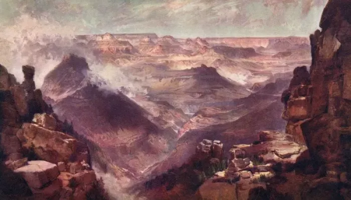Framed Print : Grand Canyon (Anon) Framed Print : Grand Canyon (Anon)
