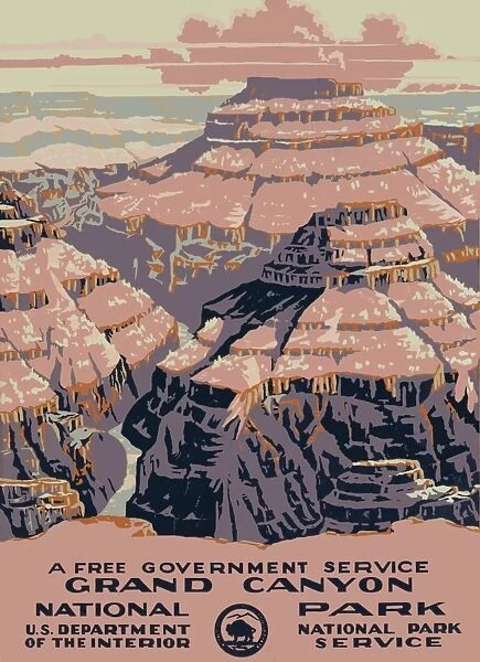 Grand Canyon National Park, a free government service