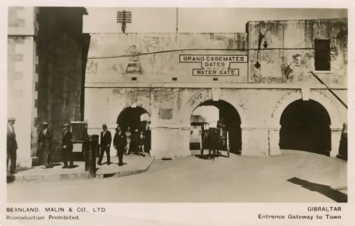 Framed Print : Grand Casemates Gate on site of the Water Gate, Gibraltar Framed Print : Grand Casemates Gate on site of the Water Gate, Gibraltar