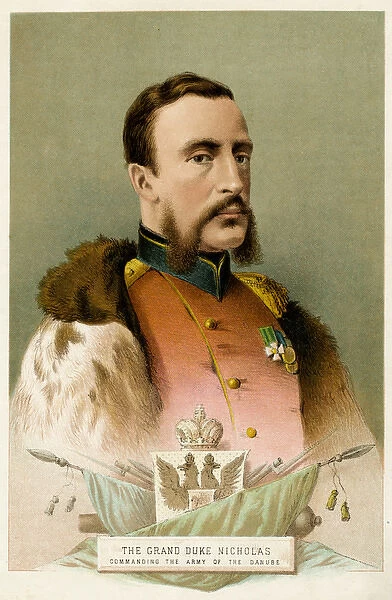 Grand Duke Nikolai. GRAND DUKE NIKOLAI NIKOLAYEVICH Russian Grand Duke and soldier 
