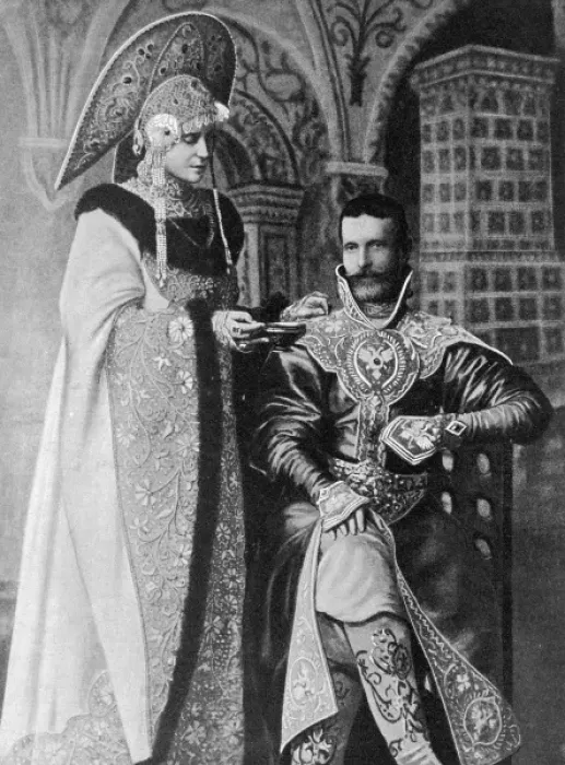 Framed Print : Grand Duke Serge Alexandovich and wife Framed Print : Grand Duke Serge Alexandovich and wife