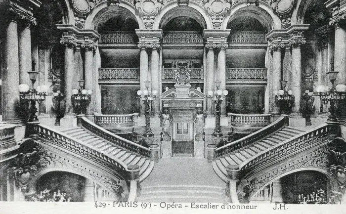 Framed Print : Grand Escalier d'honneur - Paris Opera House - Paris, France Framed Print : Grand Escalier d'honneur - Paris Opera House - Paris, France