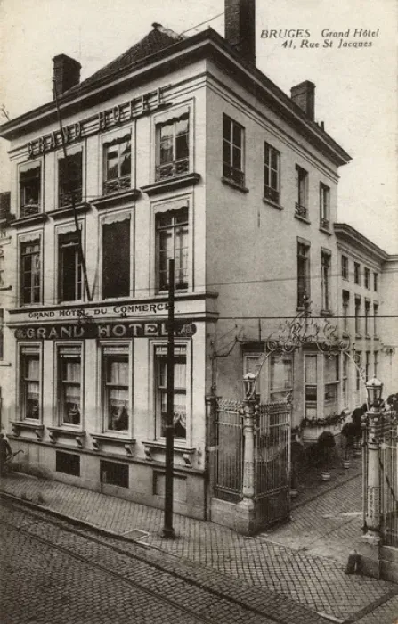 Framed Print : Grand Hotel, 41 Rue St Jacques, Bruges, Belgium Framed Print : Grand Hotel, 41 Rue St Jacques, Bruges, Belgium