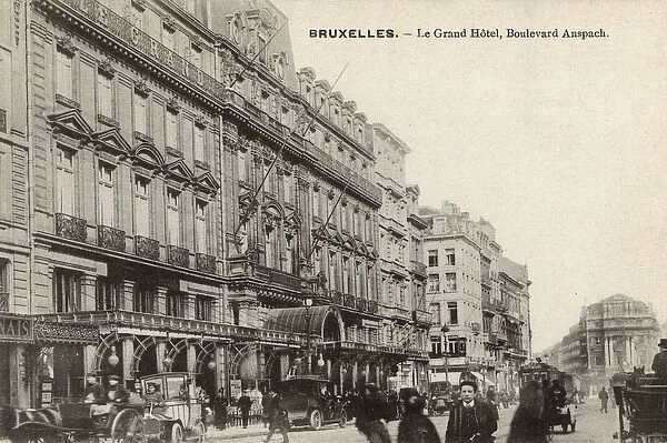 Grand Hotel, Anspach Boulevard, Brussels, Belgium
