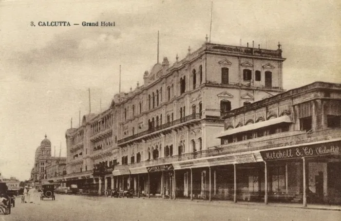 Framed Print : Grand Hotel, Chowringhee Road, Calcutta, India Framed Print : Grand Hotel, Chowringhee Road, Calcutta, India