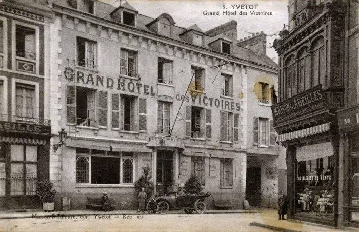 Framed Print : Grand Hotel des Victoires, Yvetot, Normandy, France Framed Print : Grand Hotel des Victoires, Yvetot, Normandy, France