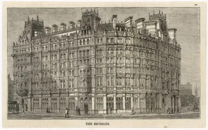 Framed Print : The Grand Hotel, London Framed Print : The Grand Hotel, London