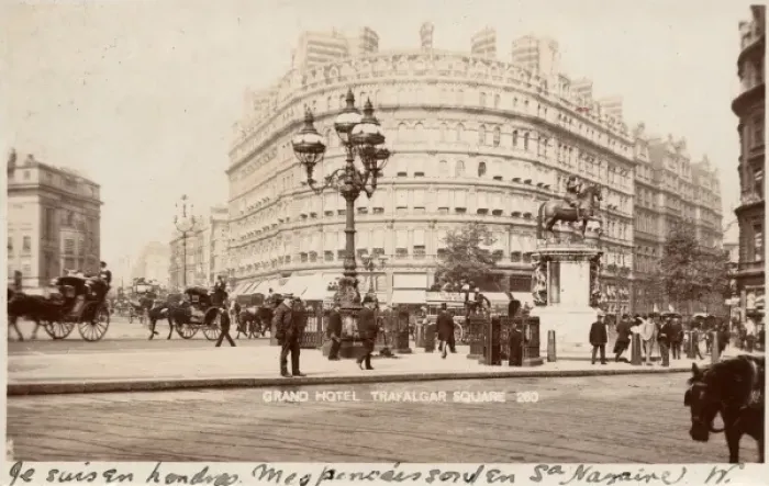 Framed Print : Grand Hotel, London Framed Print : Grand Hotel, London
