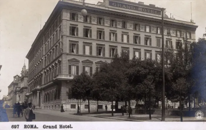 Framed Print : Grand Hotel, Rome, Italy Framed Print : Grand Hotel, Rome, Italy