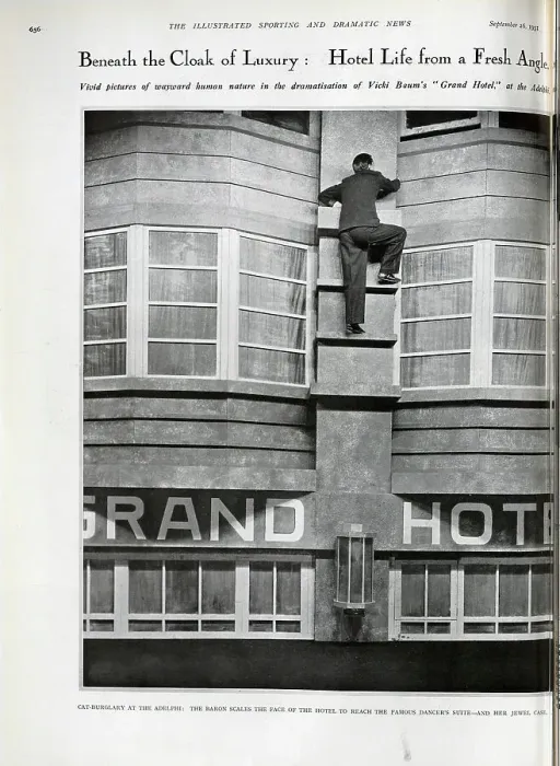 Framed Print : Grand Hotel Scene Framed Print : Grand Hotel Scene